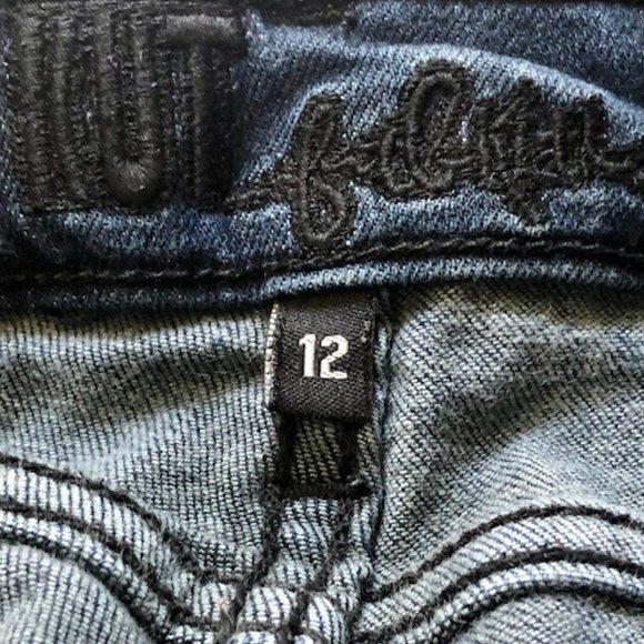 Kut from the Kloth Skinny Stretch Jeans - Dark Wash - 12 - Picture 10 of 14